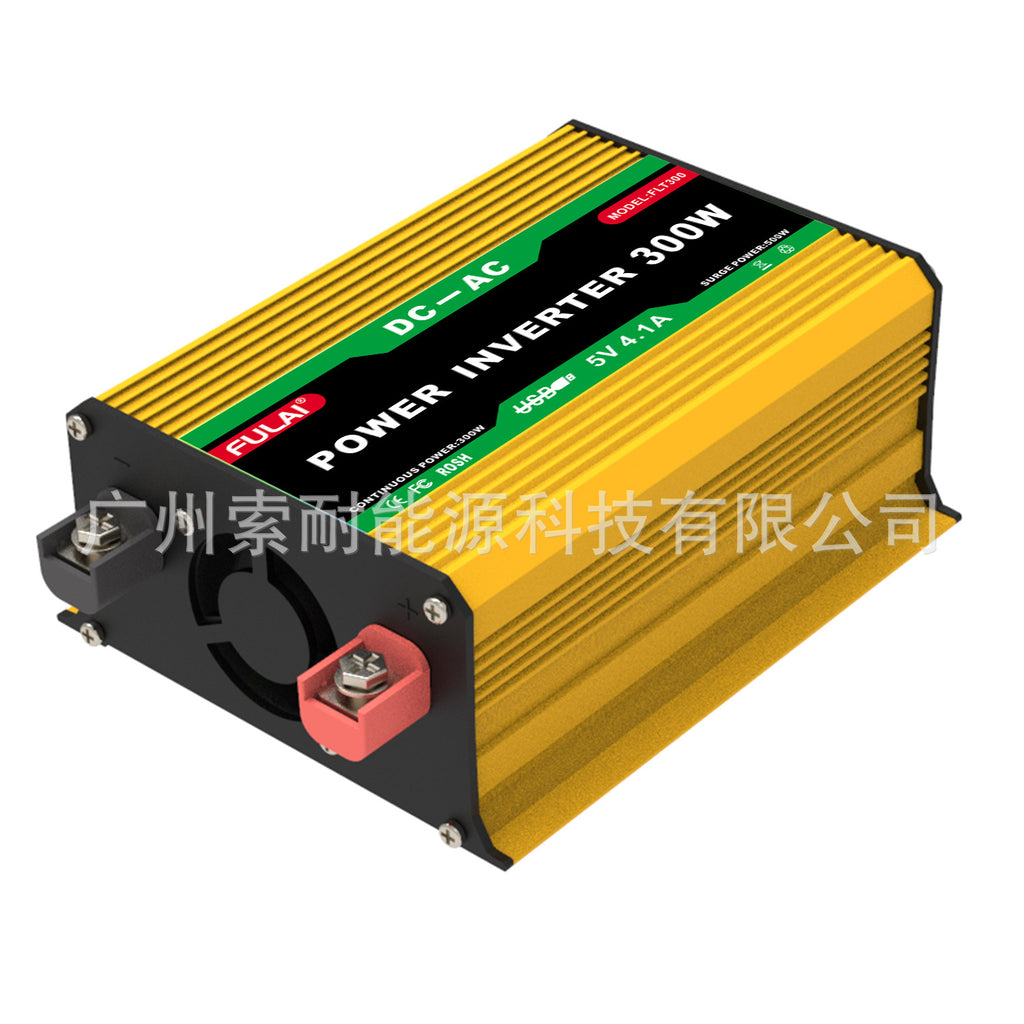 Vehicle Inverter300W 12V Turn110V 220V E-commerce car power inverter Double USB