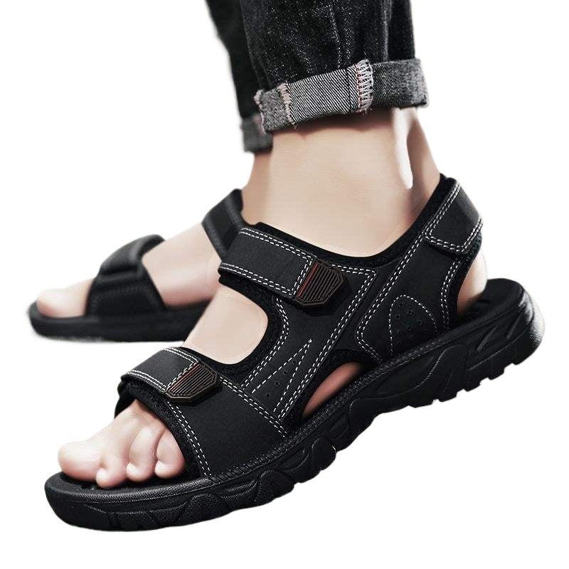 Men's Sandals2025Summer Outerwear ins Trendy Men's Dad Shoes Men's Driving Vietnamese Beach Sandals