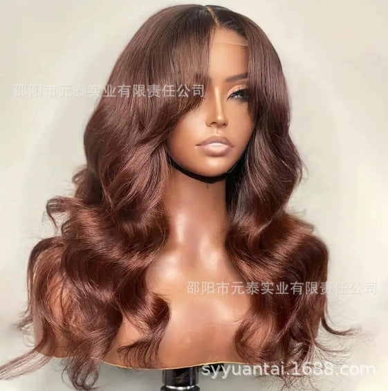 AshHoneyBlondeOmbreColored13x4LaceFrontSyntheticWig Long Curly Hair