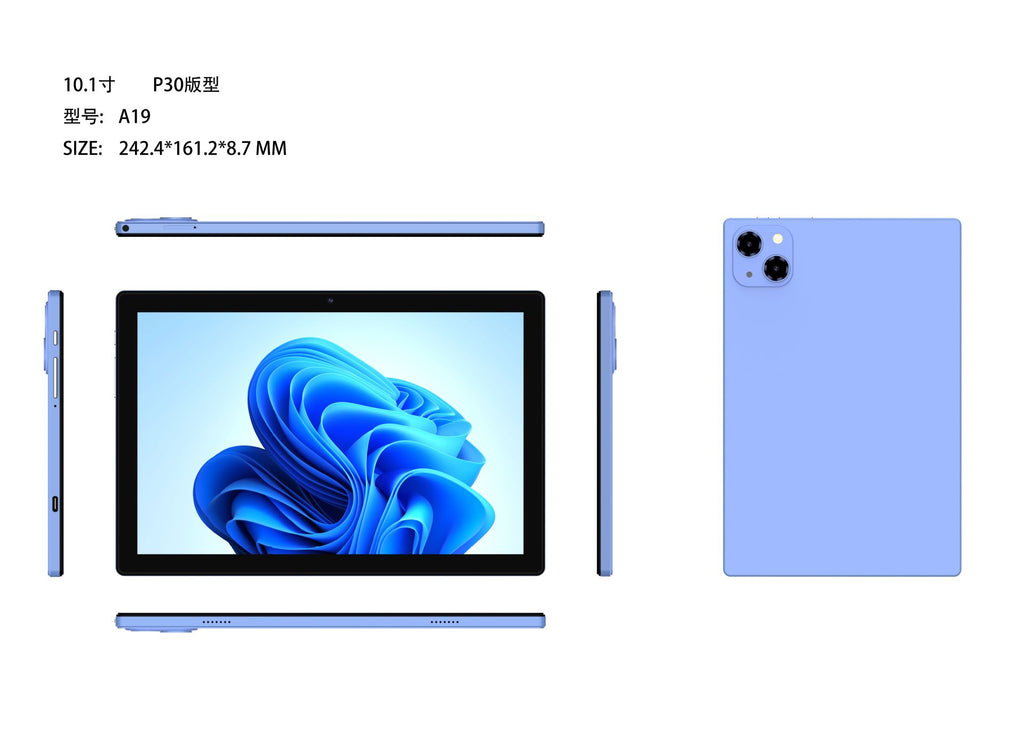 Popular9Android Smart Tablet A19 WiFi Bluetooth10.1Large Screen Eye Protection Tablet Manufacturer In Stock