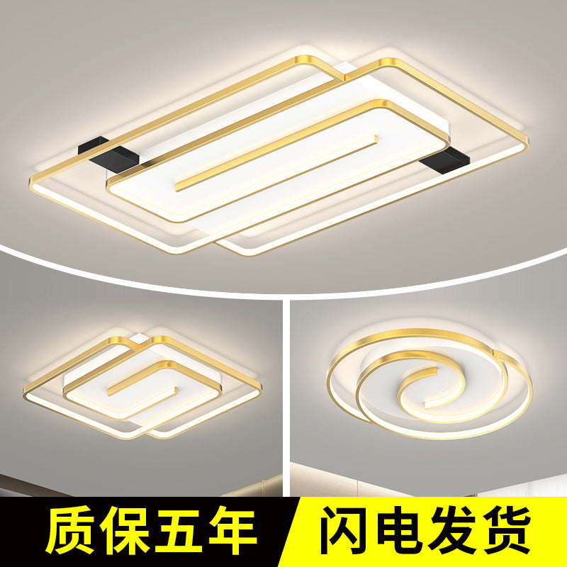 Light luxury living room lamp, simple modern style LED Ceiling Lamp2025New Year's New Personalized Restaurant Bedroom Creative Lamp