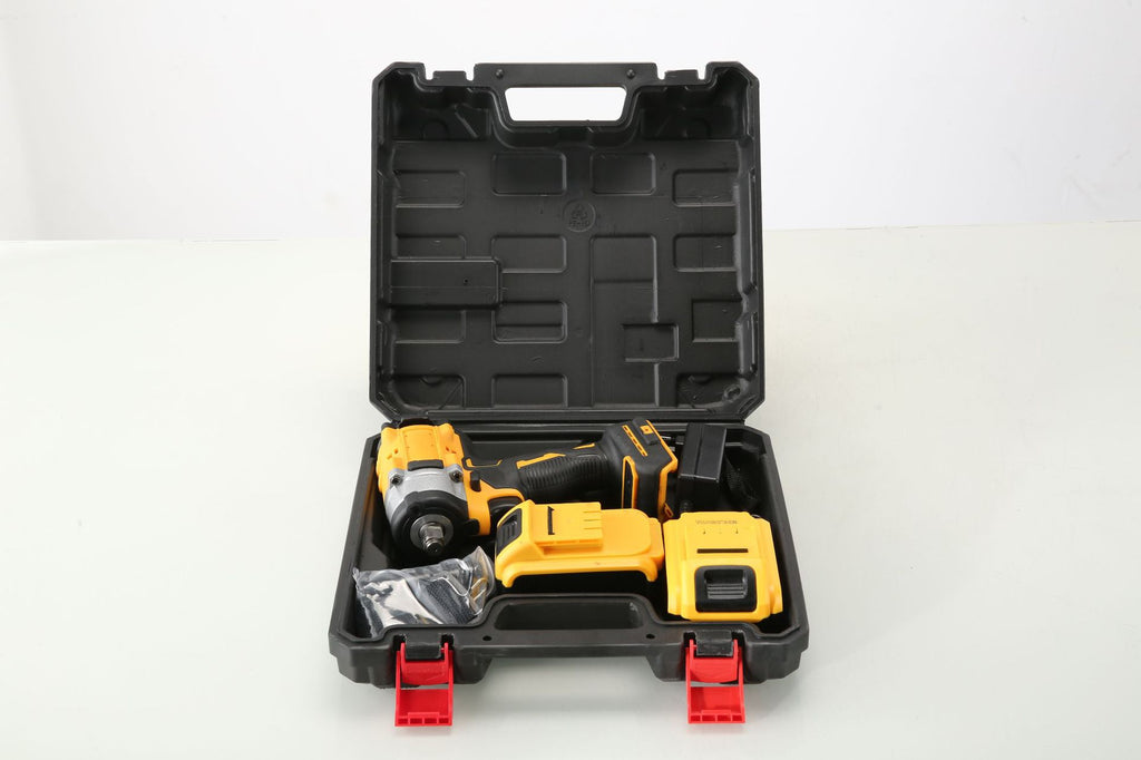 Cordless Electric Tool with Screwdriver Bits, Rechargeable Lithium Battery, High Torque Electric Wrench for Woodworking and Auto Repair