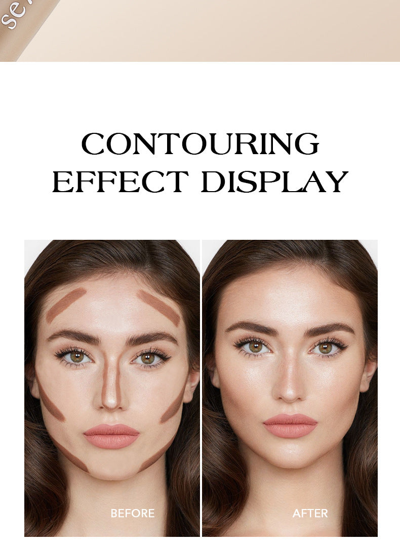 se7en kiss Highlight Contour Liquid Dual-Ended Nose Shadow Pen Integrated Concealer Liquid Stick Version