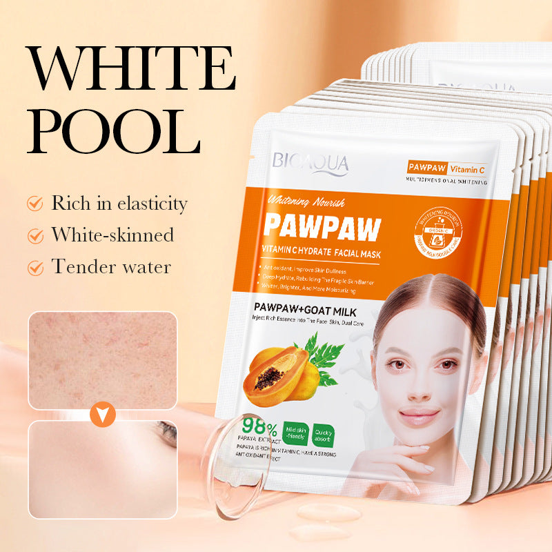 Papaya Mask25g BIOAOUA Vitamin C Moisturizing and Hydrating Tablets for Cross-Border Wholesale