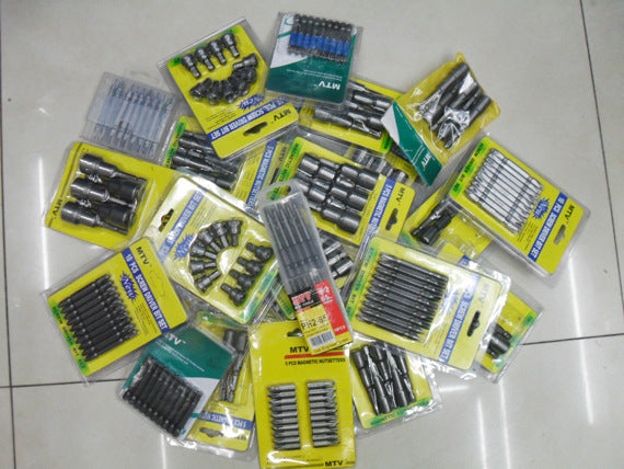 Strong Magnetic Socket Electric Drill Screwdriver Hex Socket Set Hex Socket Electric Drill Accessories