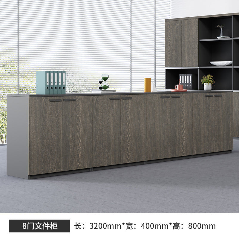 File Cabinet Low Cabinet Floor Cabinet Storage Cabinet Wooden Office Partition Cabinet Document Cabinet Archive Cabinet with Lock Office Cabinet