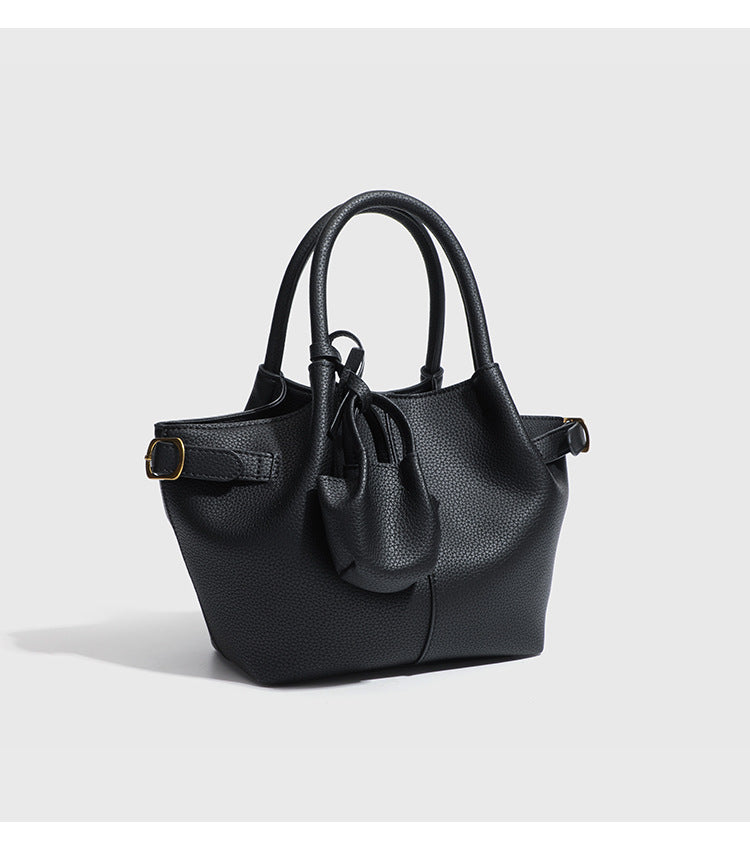 European and American Style Dumpling Handbag Fashion Women's Bag Single Shoulder Bag Versatile Stylish Crossbody Bag Large Capacity High-end Feel