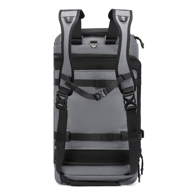 New Men's Travel Bag Large Capacity Sports Fitness Bag Waterproof Handheld Multifunctional Short Trip Backpack Yoga Bag