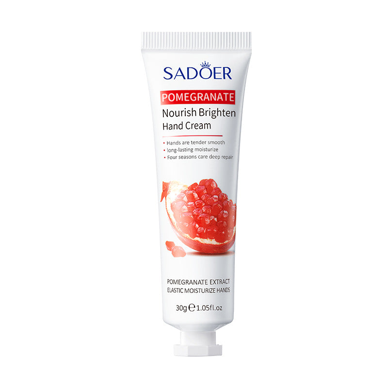 Red Pomegranate Hand Cream30g SADOER Moisturizing, moisturizing and refreshing hand cream cross-border foreign trade wholesale