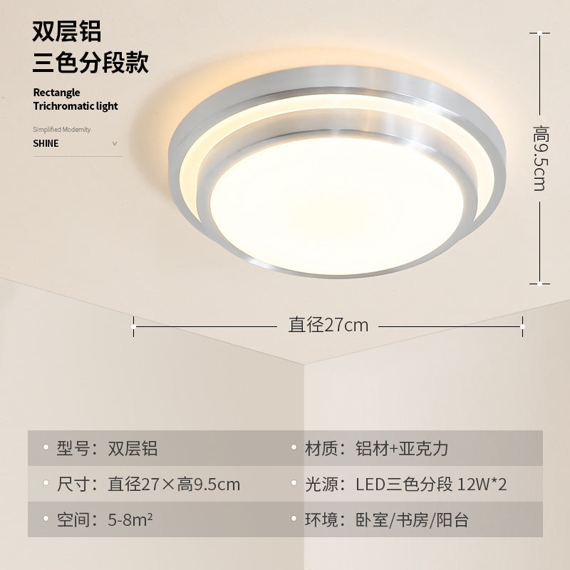Acrylic LED Ceiling Lamp Master Bedroom Lamp Modern Simple Cozy Balcony Lamp Corridor Lamp Kitchen Lamp Entrance Lamp