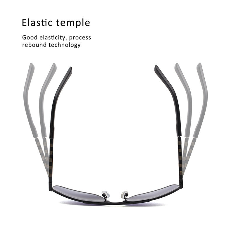 New style sunglasses for men ATTITUDE Vintage Square Frame Slingshot Sunglasses Trendy Men Street Style Fashion shades