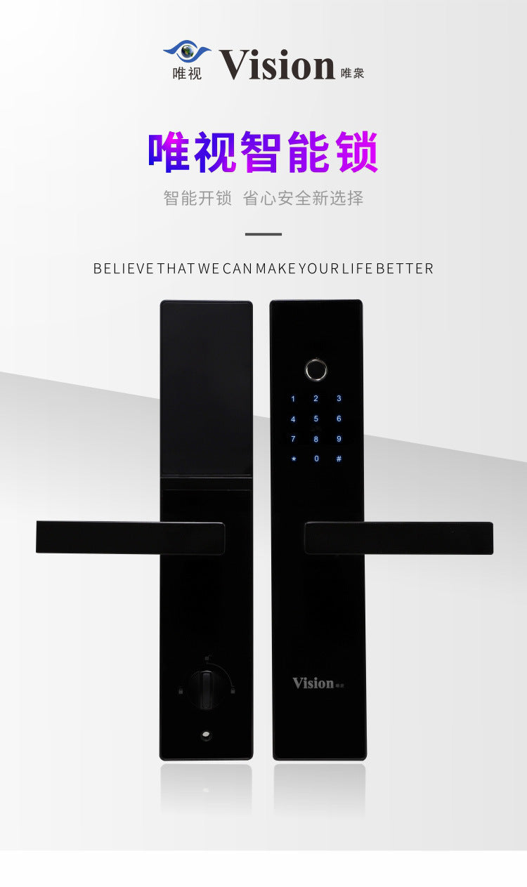 Bluetooth Fingerprint Lock Smart Door Lock Home Smart Lock Password Lock Anti-theft Door Remote Control Lock Electronic Door Lock Main Door Lock