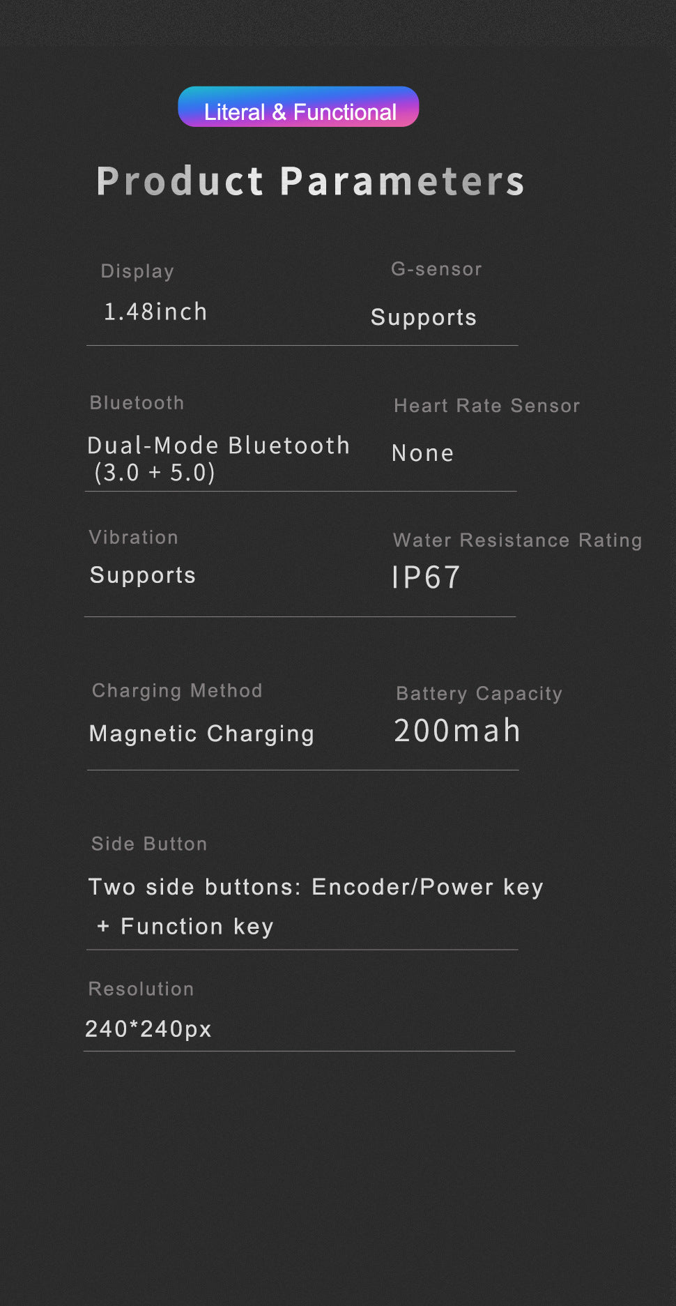 gt4pro Round Screen Smart Watch Bluetooth Call Waterproof Heart Rate Blood Oxygen Monitoring Step Counter Smart Watch