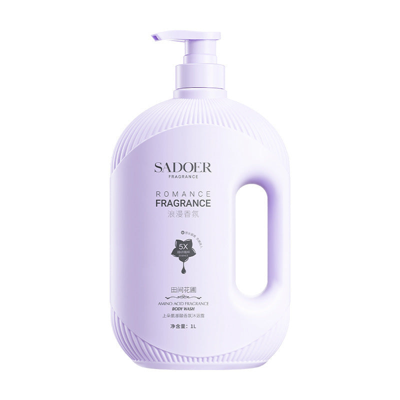 Large Capacity Shower Gel Amino Acid Moisturizing2kg Smooth Fragrance Body Wash Export Manufacturer Wholesale