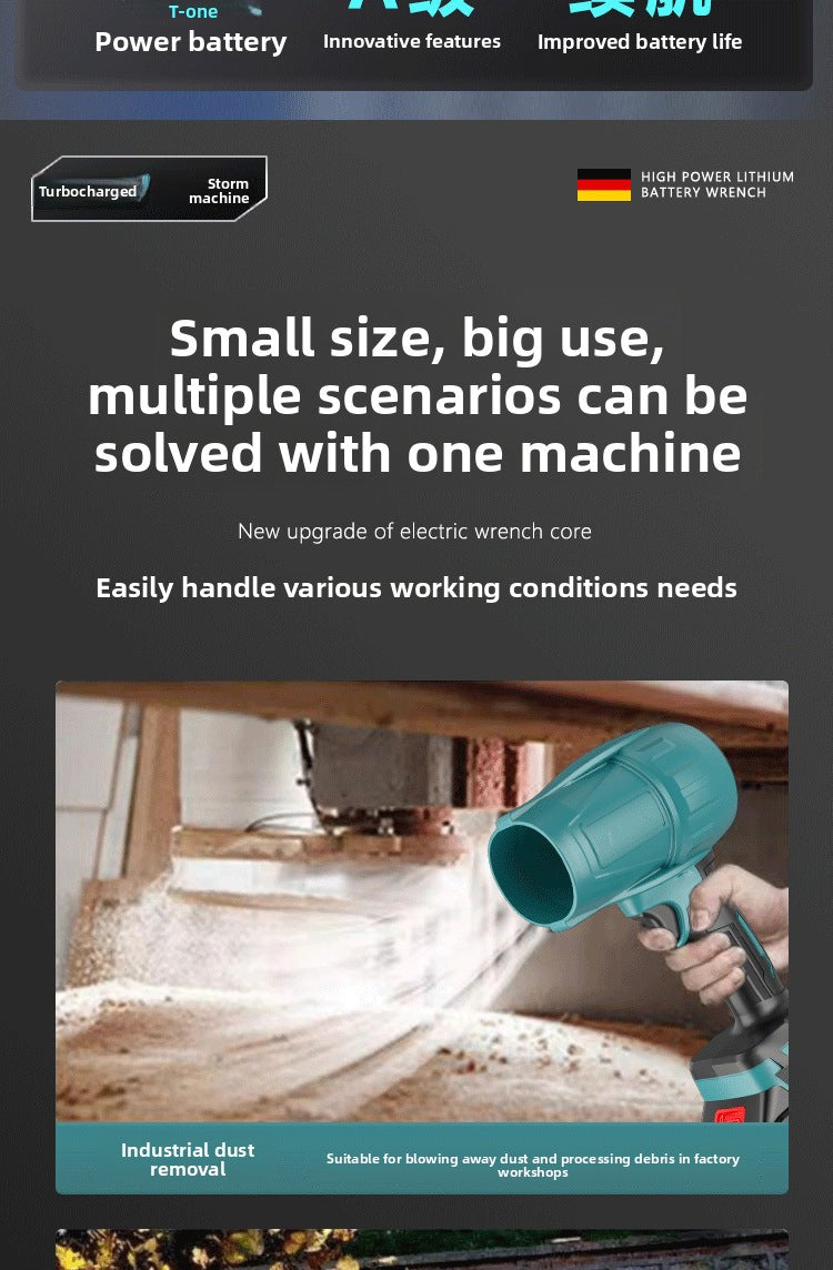 Outdoor Camping Lithium Battery Powerful Fan Wireless Fan Portable High Power Powerful Lithium Battery Fan Electric