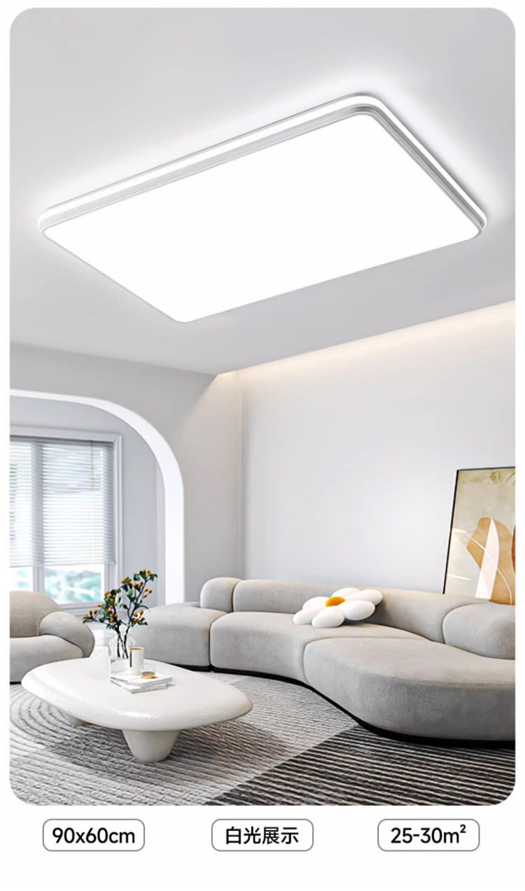 Full Spectrum Home Ceiling Light Bedroom Modern Simple White Nordic Internet Celebrity Art Ultra Bright led Master Bedroom