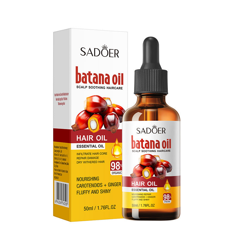 Full English Batana Scalp Hair Care Oil SADOER Soothing and Smooth Hair Oil  Wholesale