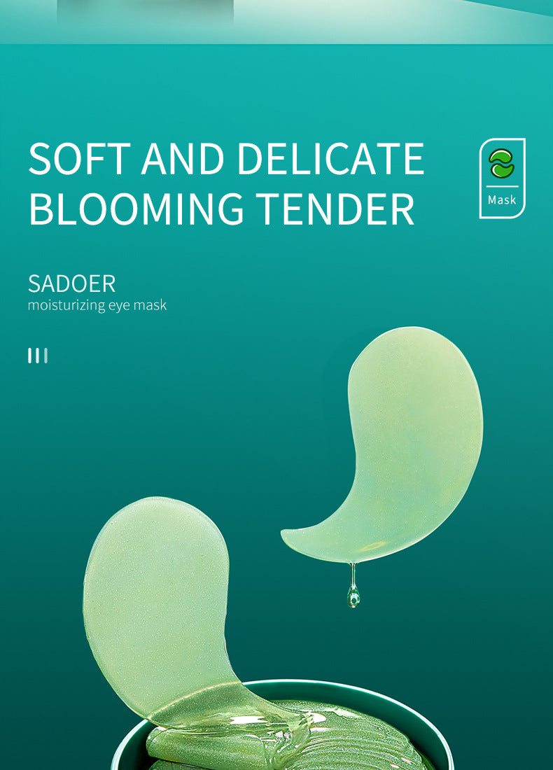 Moisturizing Eye Mask SADOER Softening Eye Wrinkles Eye Bags Dark Circles Eye Mask Cross-Border Wholesale