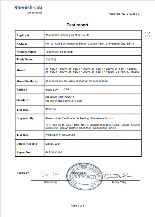 200W 400W Integrated Human Body Sensing Solar Wall Led Street Light