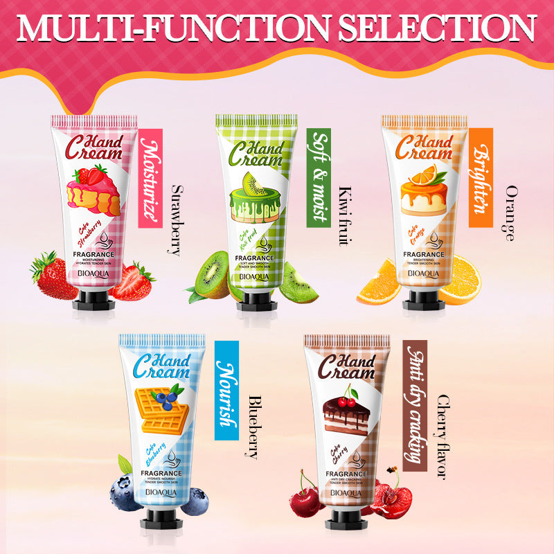 Fragrance Moisturizing Hand Cream Set BIOAOUA Autumn and winter moisturizing hand cream cross-border foreign trade wholesale