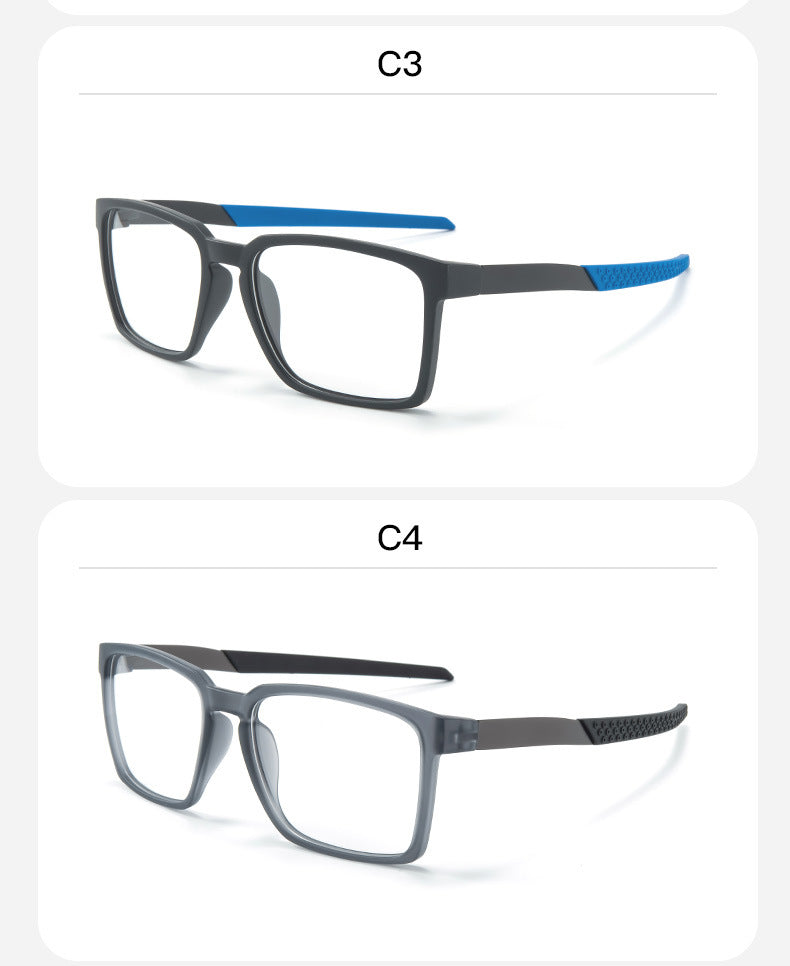 Sports Glasses Frame Metal Temples TR Material Frame New Cycling Glasses