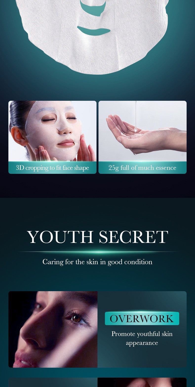 Facial Mask25g FAYANKOU Hydrating and Moisturizing Skin Firming and Elasticizing Face Mask Cross-Border Wholesale