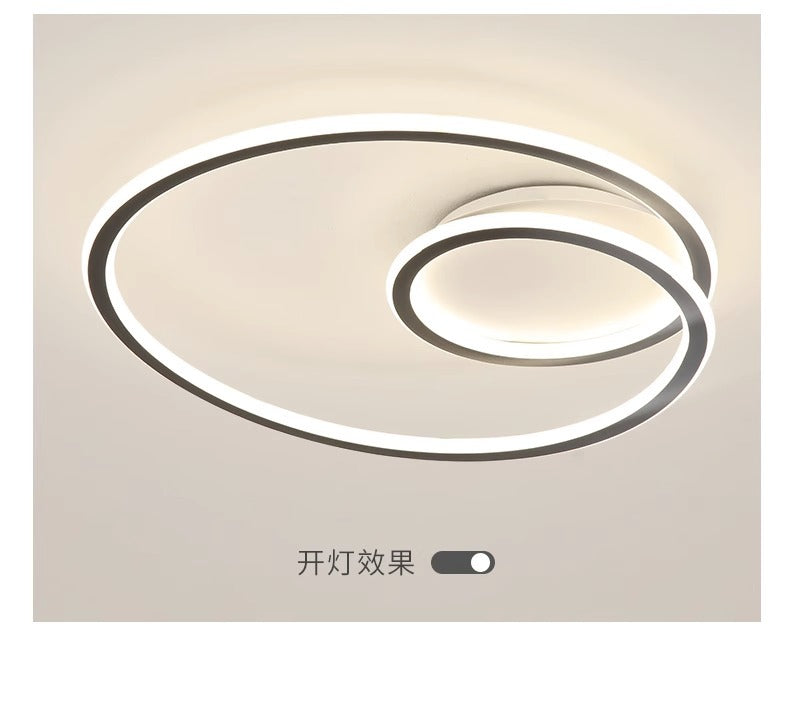 Minimalist Modern Creative Personality Art Lamp Bedroom Study Dining Room Bedroom Lighting Nordic Internet Celebrity Iron Art Ceiling Lamp