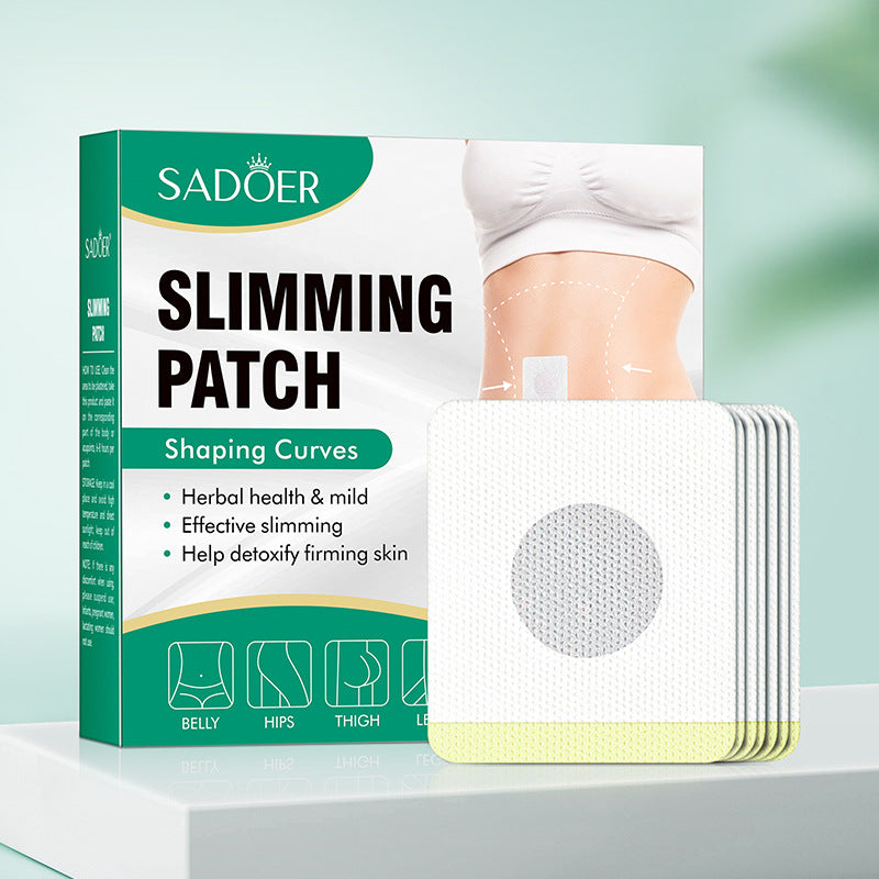Full English Slimming Body Shaping Navel Patch SADOER Shaping, Consuming, Firming, Lightweight  Wholesale