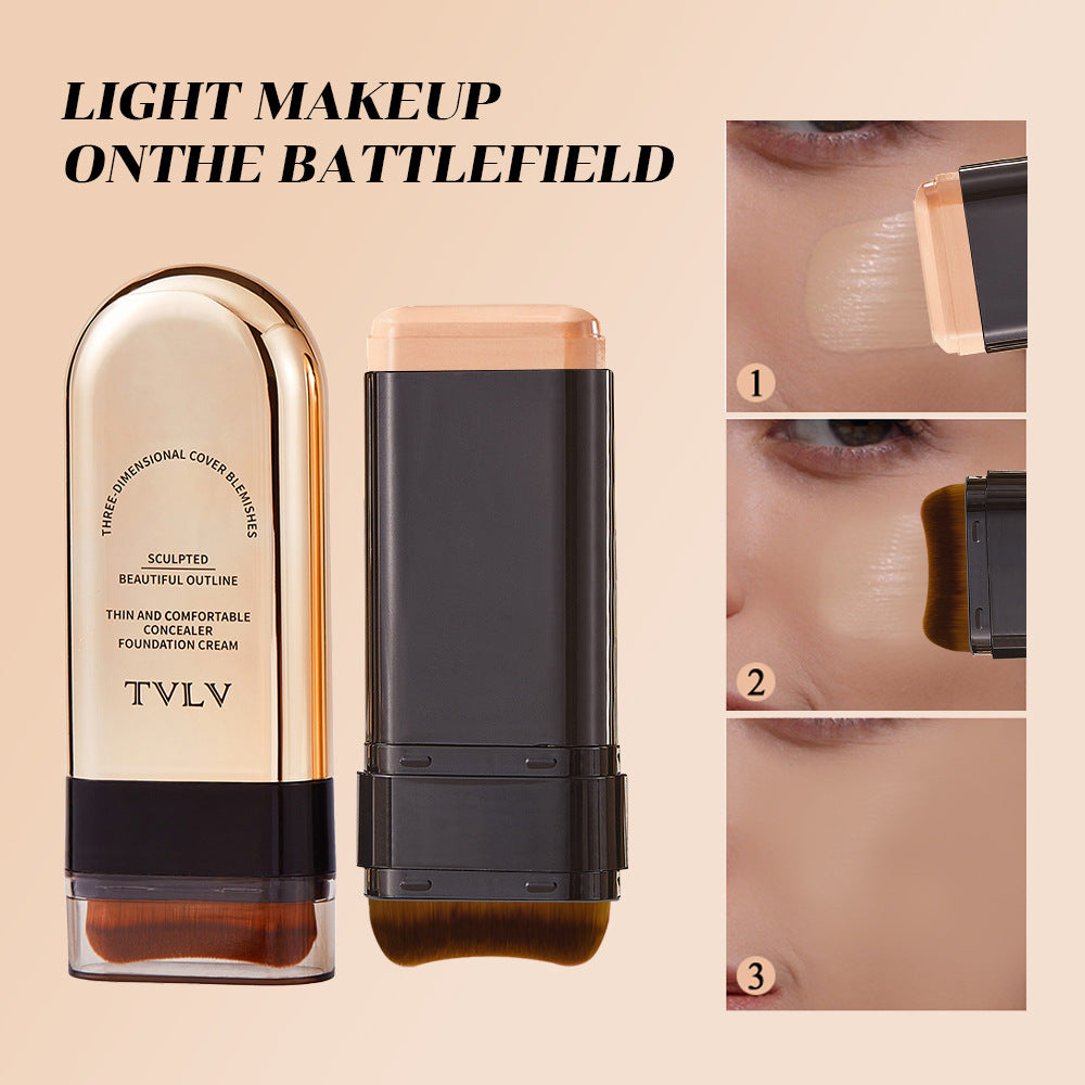 Eraser Double-ended Foundation Cream20g Concealer Moisturizing Long-lasting Makeup Removal Matte Lightweight Foundation