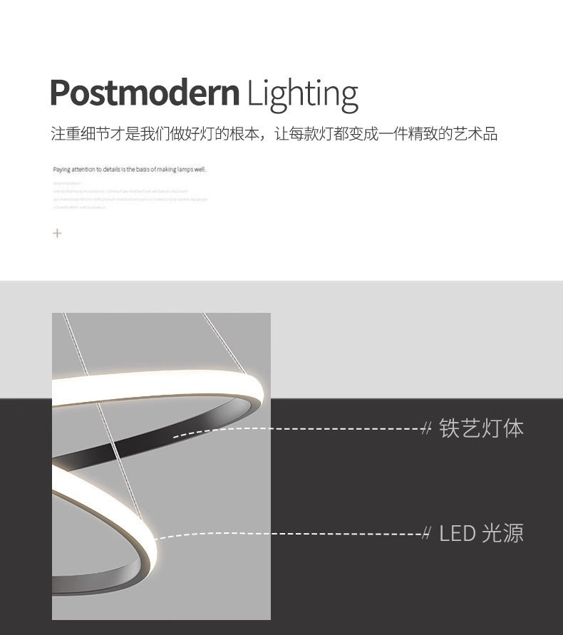 Nordic Atmosphere Modern Minimalist Dining Room Pendant Light Luxury Living Room Pendant Light Study Home Bedroom Dining Room led Chandelier