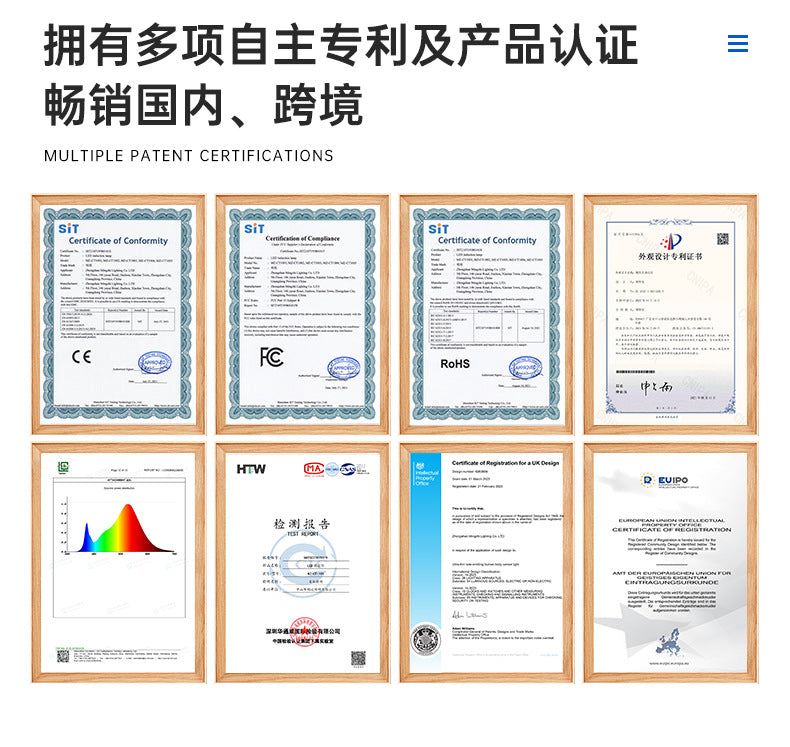 new indoor wireless wall light spotlight Charging led Intelligent Human Body Sensor Light Remote Control Picture Light