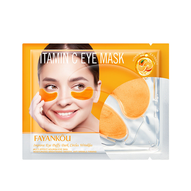 Eye Mask7.9g FAYANKOU24K Golden Aloe Vera Hydrating Nourishing Eye Mask Cross-Border Wholesale