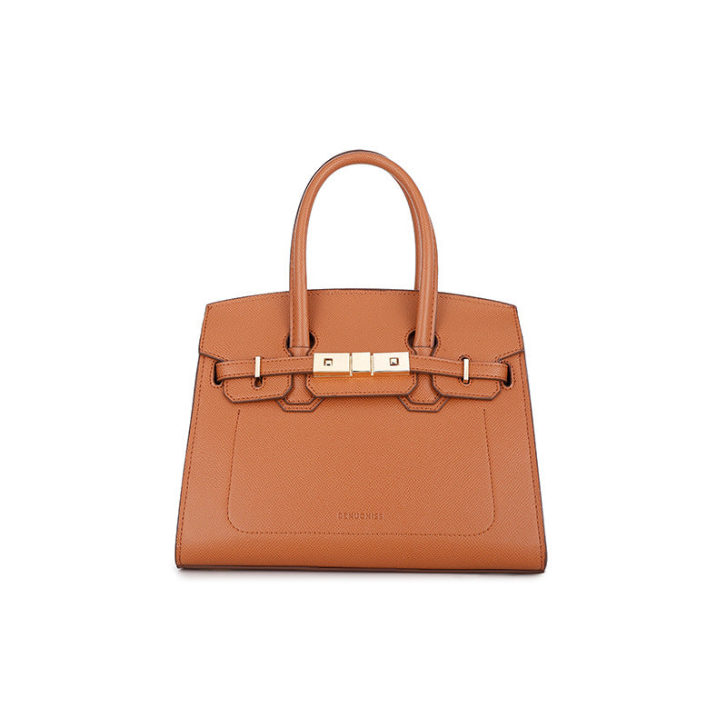 Original Design Birkin Bag Handbag for Women Commuting Large Capacity Shoulder Crossbody Bag Light Luxury Versatile Fashion Tote Bag