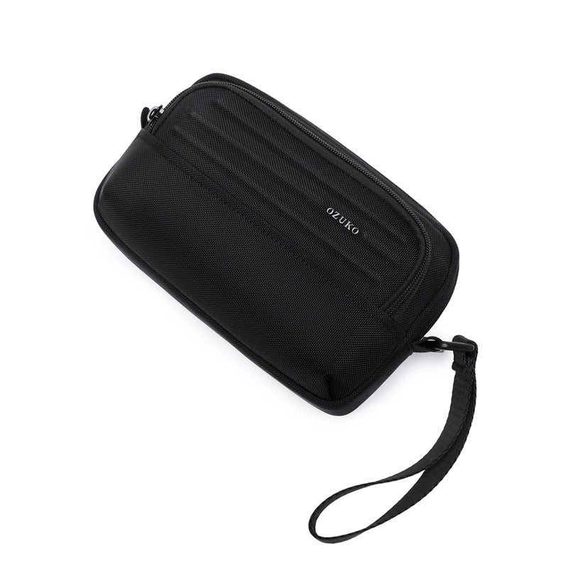 ozuko Men's Clutch Bag Multi-Functional Portable Small Crossbody Bag Travel Commute Lightweight Trendy Brand Storage Men's Bag