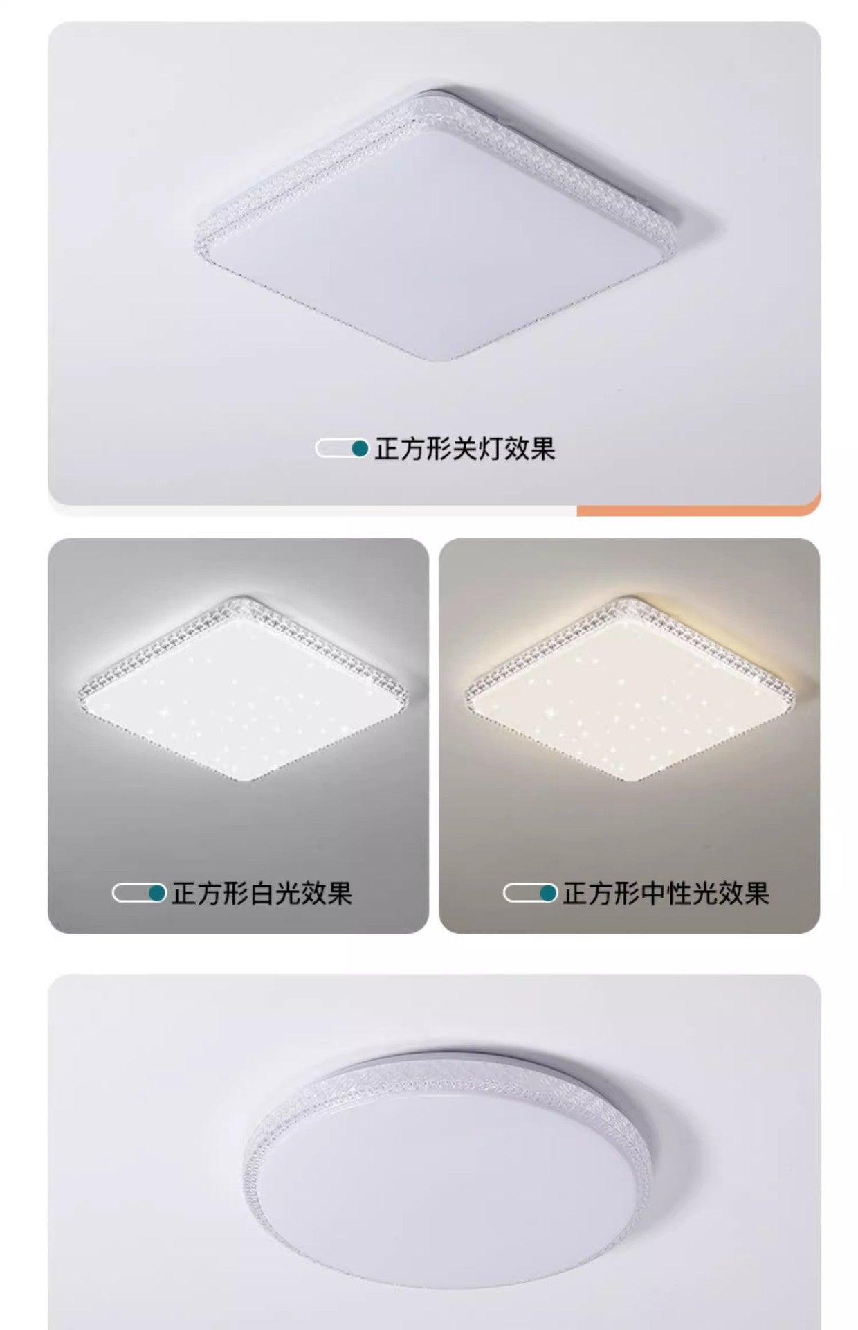 Ultra-Thin Ceiling Lamp led Bedroom Lamp Round Modern Minimalist Room Lamp Creative Living Room Lamp Home Atmosphere Wholesale