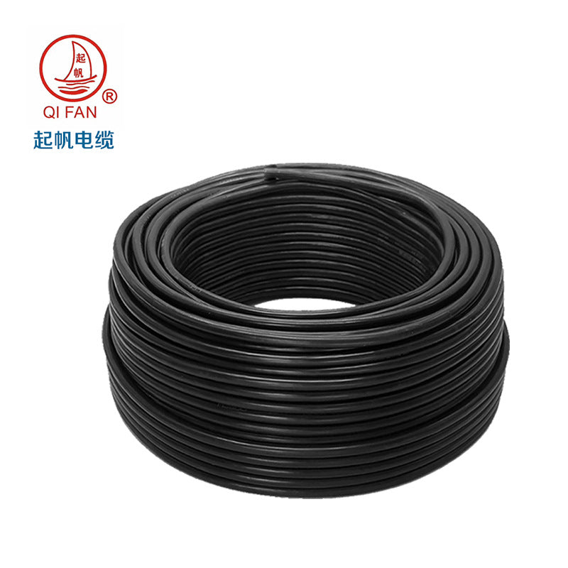 【Qifan Electrical Wire Factory Direct Sales】RVVP 2-30Core National Standard Copper Core Shielded Cable Signal Line Control Line
