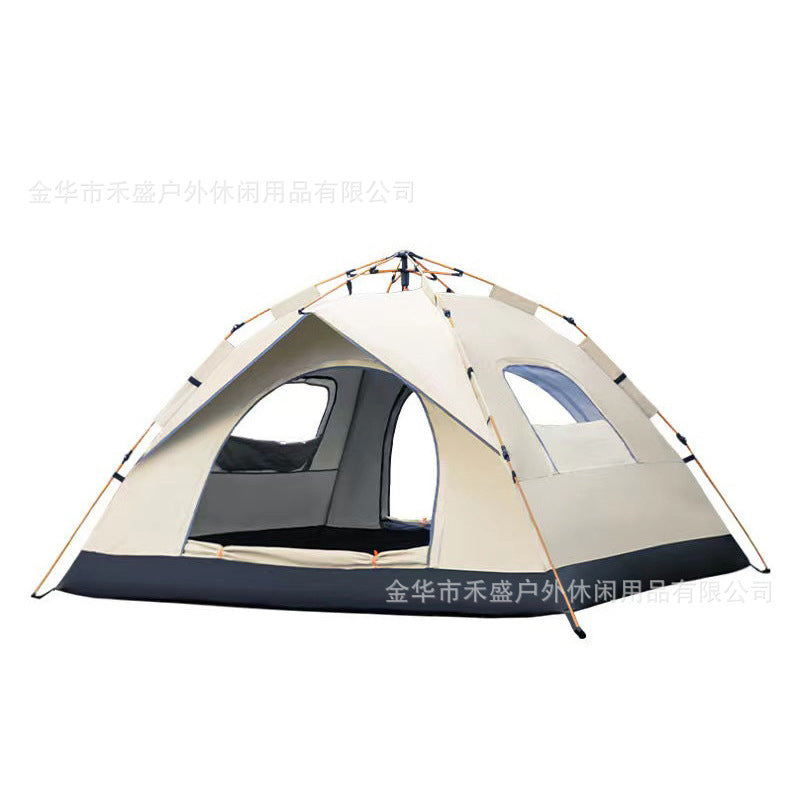 Tent Outdoor Portable Folding Automatic Camping Quick Open Sun Protection Thickened Rainproof Tent Full Set Wholesale