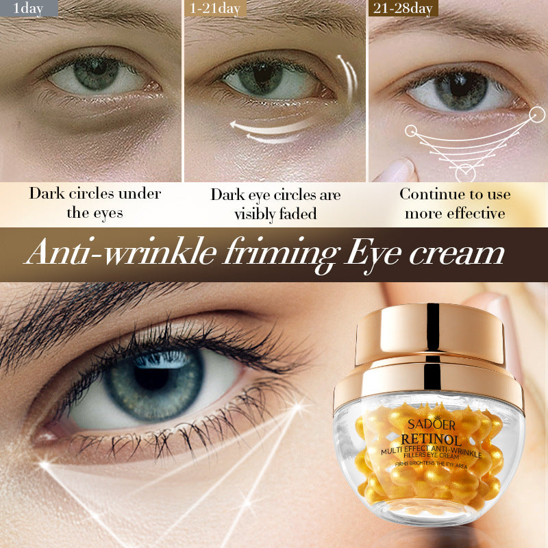 Retinol Anti-Wrinkle Eye Cream35g SADOER Moisturizing, hydrating, and firming cream cross-border foreign trade wholesale