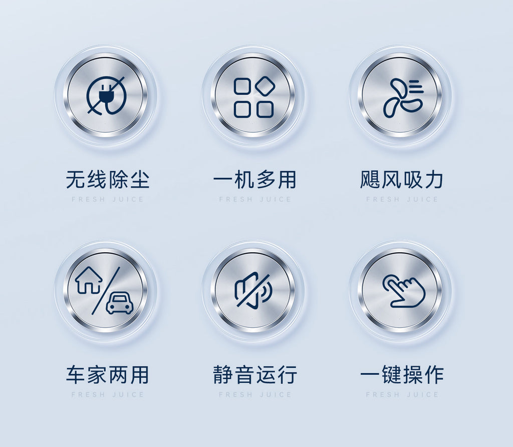 Small Car Vacuum Cleaner Handheld Suction and Blowing Integrated Wireless Super Powerful Suction Portable Home and Car Dual-use Multi-function