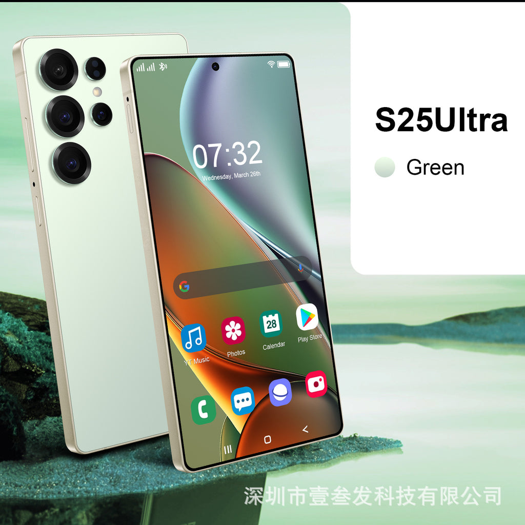 New S25 Ultra Smartphone 16+1T High-end7.3Inch Large Screen Factory5G Mobile Phone
