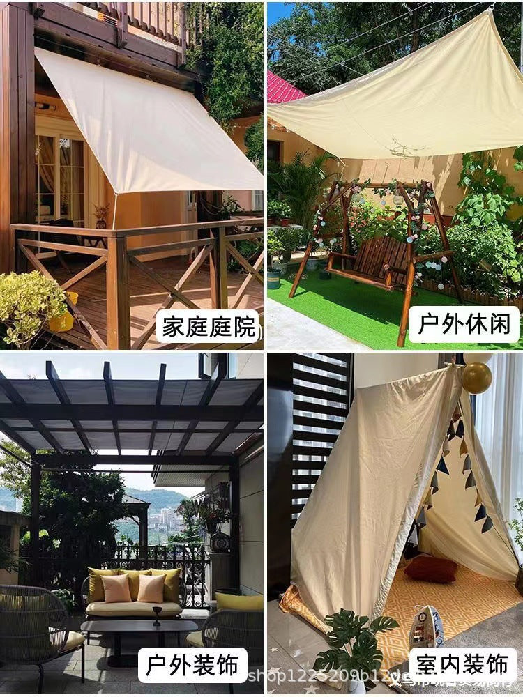 Indoor Camping Style Canopy Internet Celebrity Bar Cafe Atmosphere Decoration Fabric Long Strip Background Cloth Outdoor