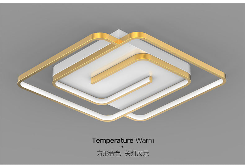 Light luxury living room lamp, simple modern style LED Ceiling Lamp2025New Year's New Personalized Restaurant Bedroom Creative Lamp