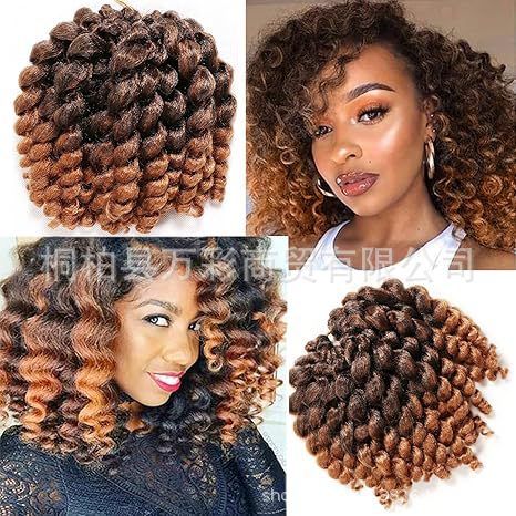 Cross-border Wigs for European and American Women WandCurl Foreign Trade Curly Hair Braids In Stock Wholesale Screw Curl Bangs Lazy Style