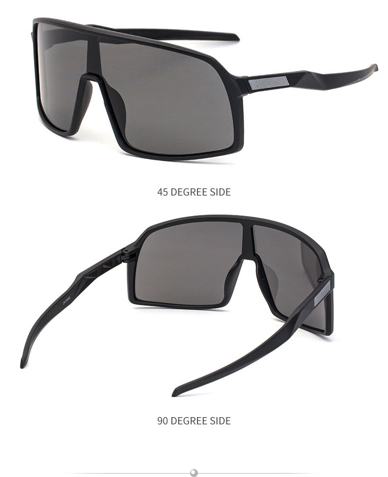 New Colorful Cycling Glasses for Men1998One-piece sunglasses European and American fashion outdoor sports sunglasses