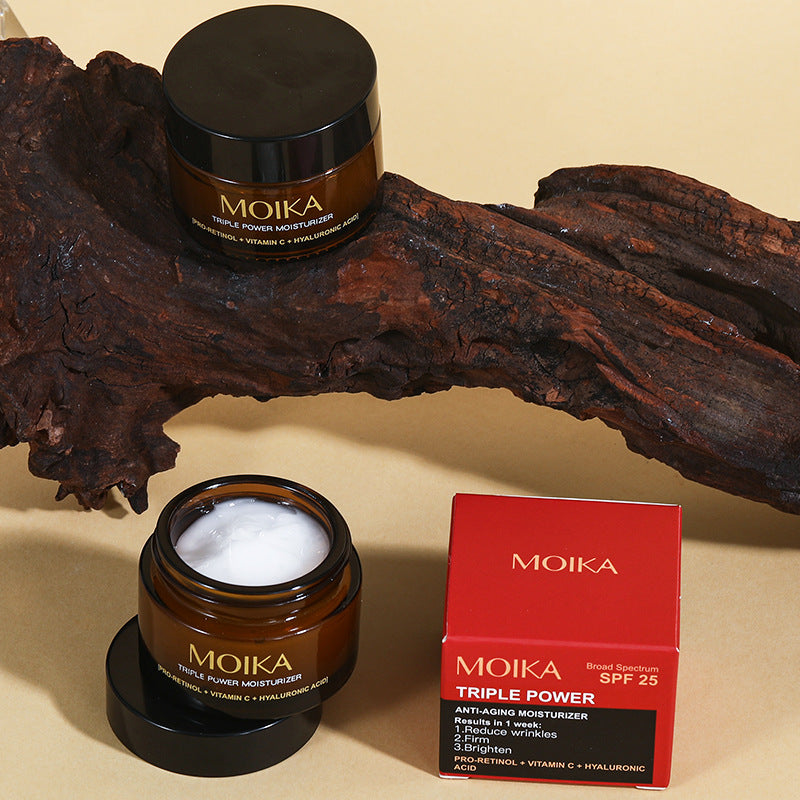 In Stock Full Moisturizing Cream Retinol Hyaluronic Acid Triple Effect Cream