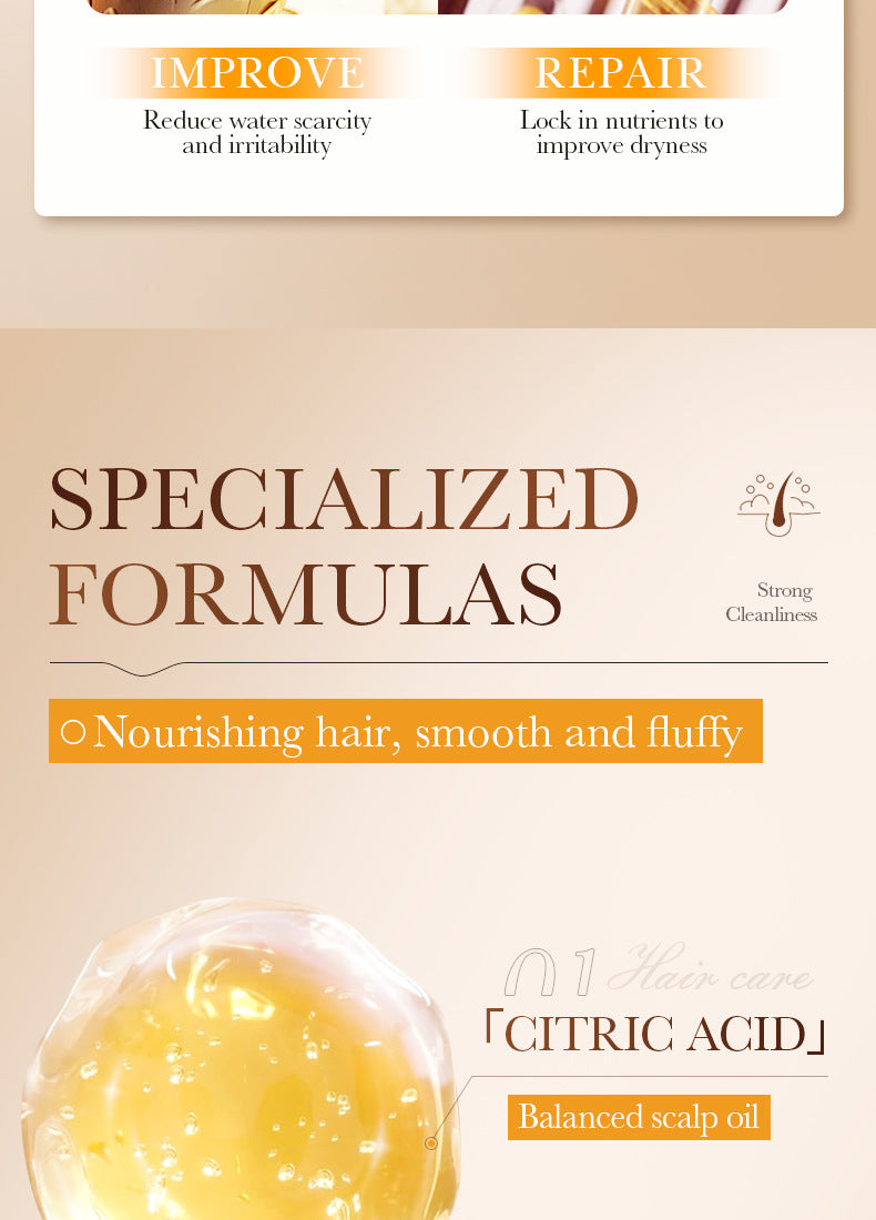 Argan Oil Shampoo500ml SADOER Smooth Anti-Dandruff Refreshing Conditioner Cross-Border Wholesale