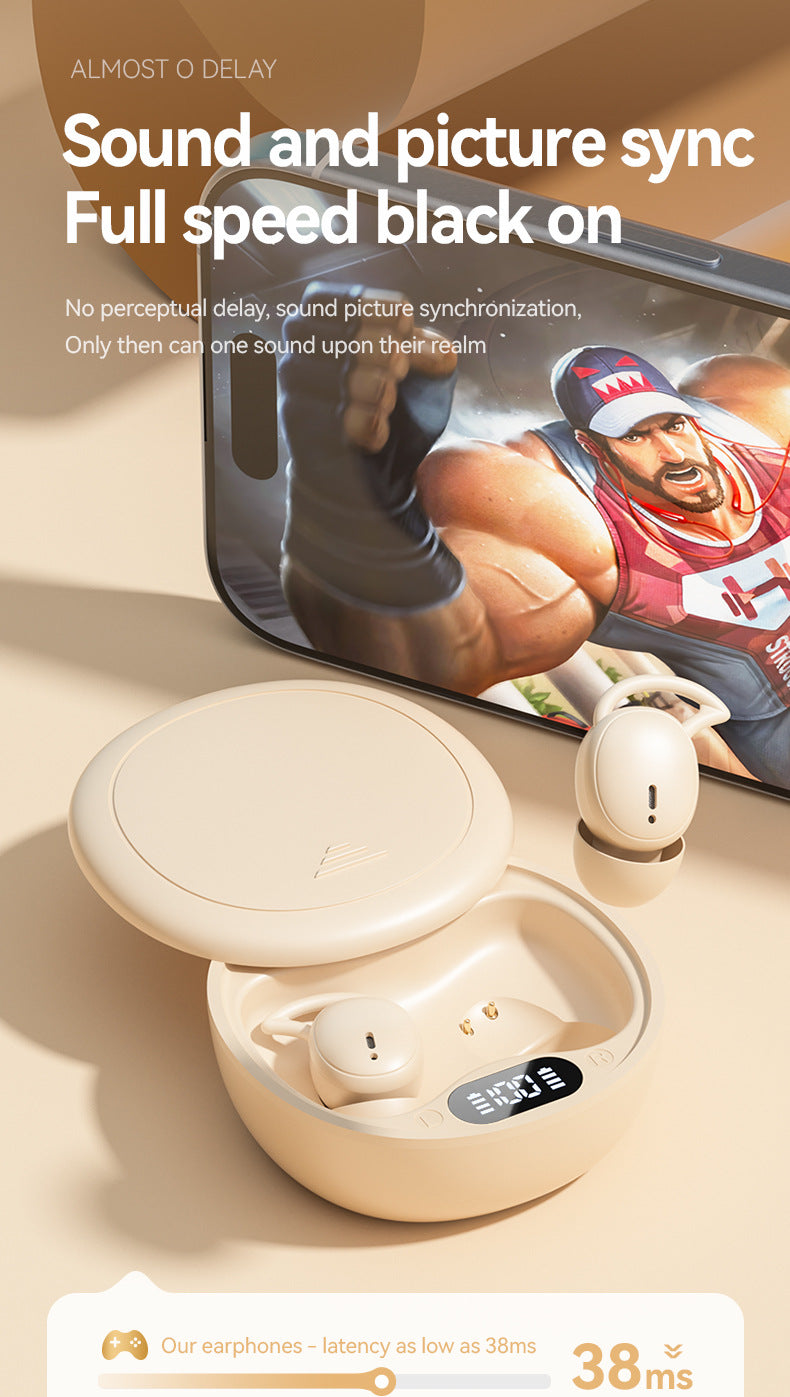 Popular M73Bluetooth headset in-ear mini digital display long battery life noise-canceling wireless Bluetooth headset for sleep