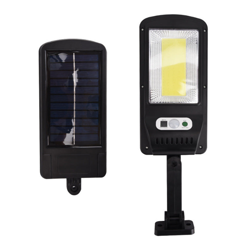Specially designed for outdoor use120COB Solar Human Body Sensing Street Light Outdoor Waterproof Wall Light LED Garden lamp
