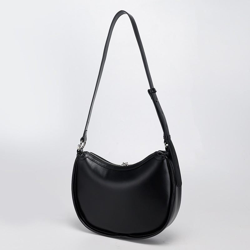 Niche Design Crescent Bag Style Underarm Bag2024New Simple Versatile Fashion Single Shoulder Crossbody Bag