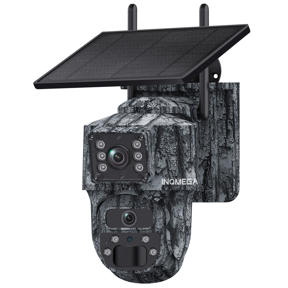 New Product AOV Solar-powered Camera6MP HD Binoculars4G Outdoor Camouflage Solar Camera